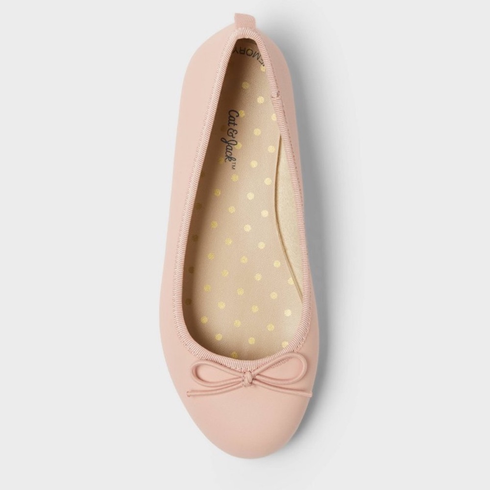 Girl’s Cat & Jack - Pink ballet flats - NWT - Picture 4 of 7